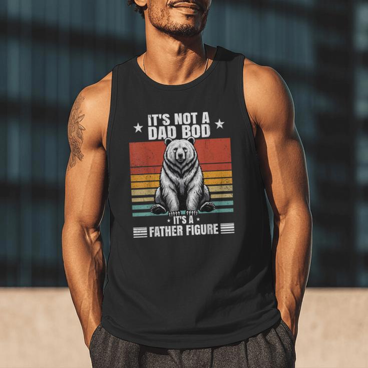 It's Not A Dad Bod It's Father Figure Bear Vintage Men Tank Top