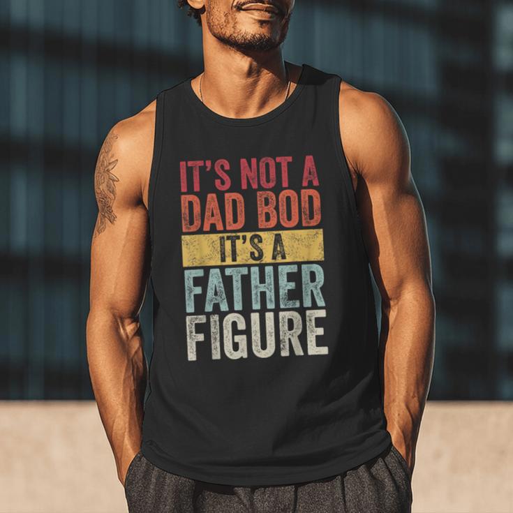 It's Not A Dad Bod It's A Father Figure Retro VintageShort Sleeve Men Tank Top