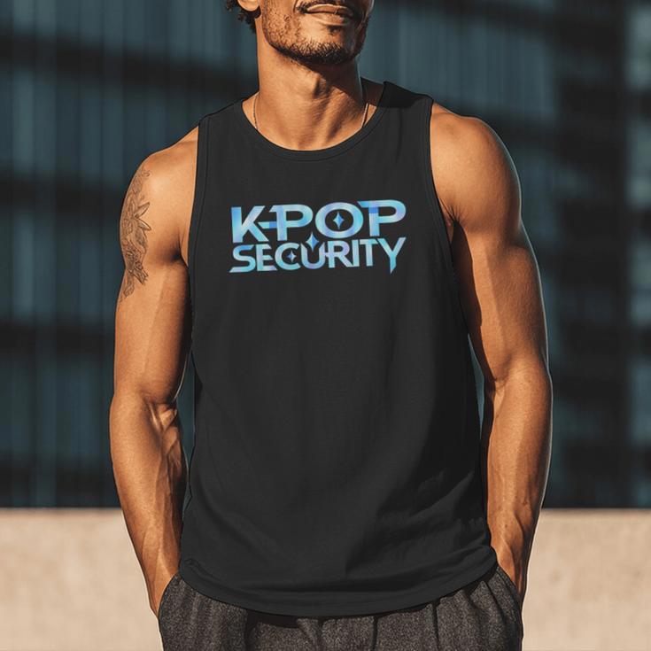 K-Pop Security Mom Dad Kids Birthday Concert Staff Men Tank Top