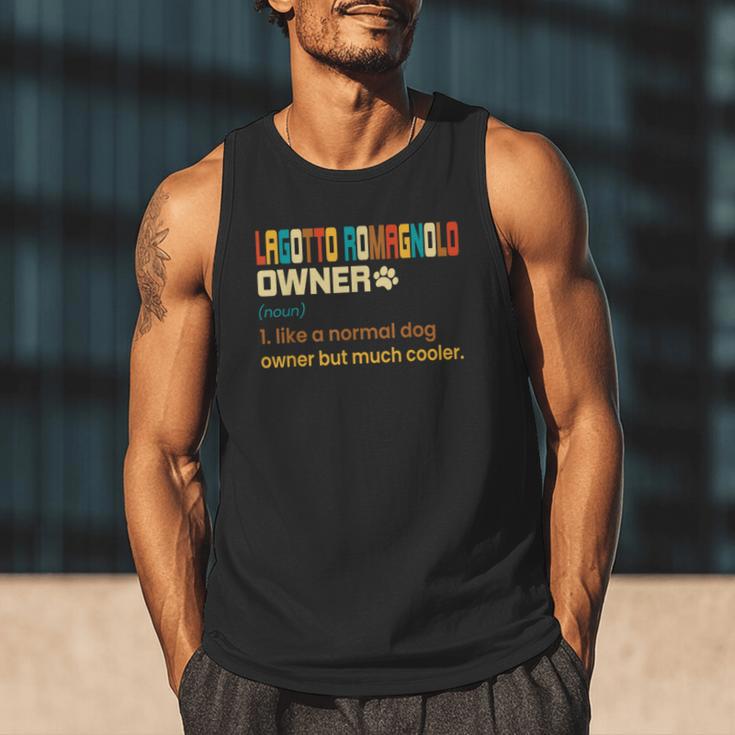 Lagotto Romagnolo Vintage Retro Dog Mom Dad Men Tank Top Lagotto Romagnolo Vintage Retro Dog Mom Dad Men Tank Top