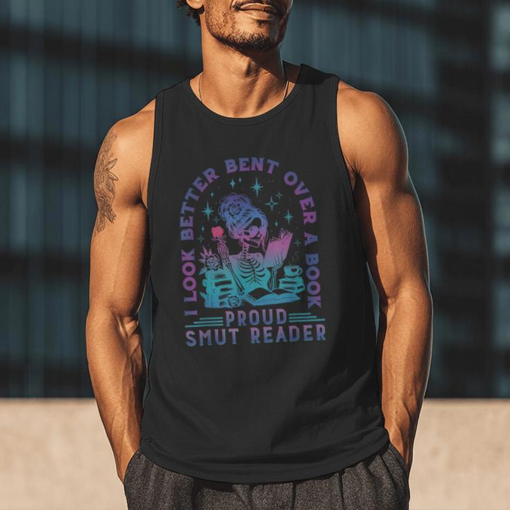 I Look Better Bent Over A Book Smut Reader Bookish Men Tank Top