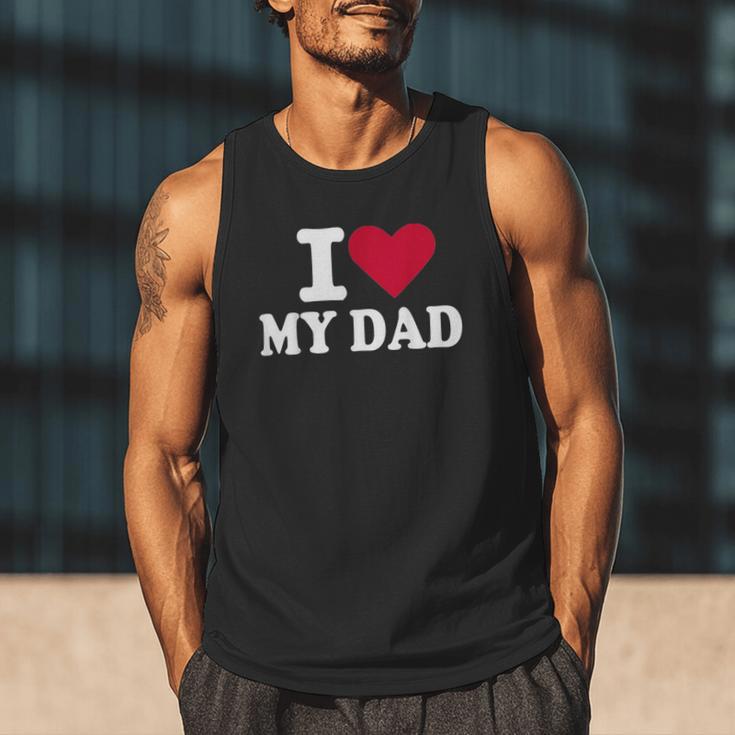 I Love My Dad Men Tank Top