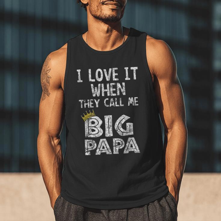 i Love It When You Call Me Big Papa Shirt Hip Hop Rap Dad Men Tank Top
