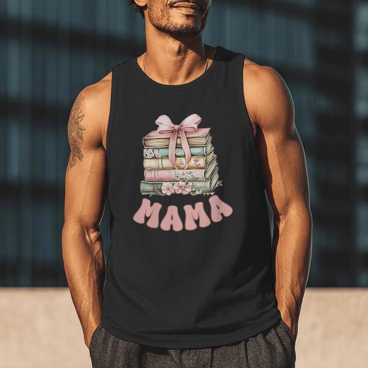 Mama Book First Chapter Birthday Family Matching Party Men Tank Top