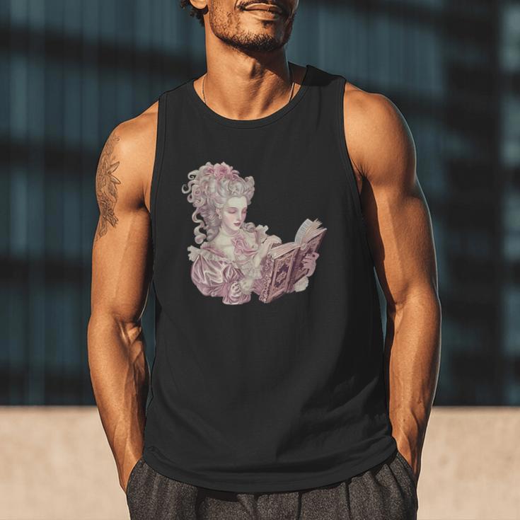 Marie Antoinette Reading A Book Men Tank Top Marie Antoinette Reading A Book Men Tank Top