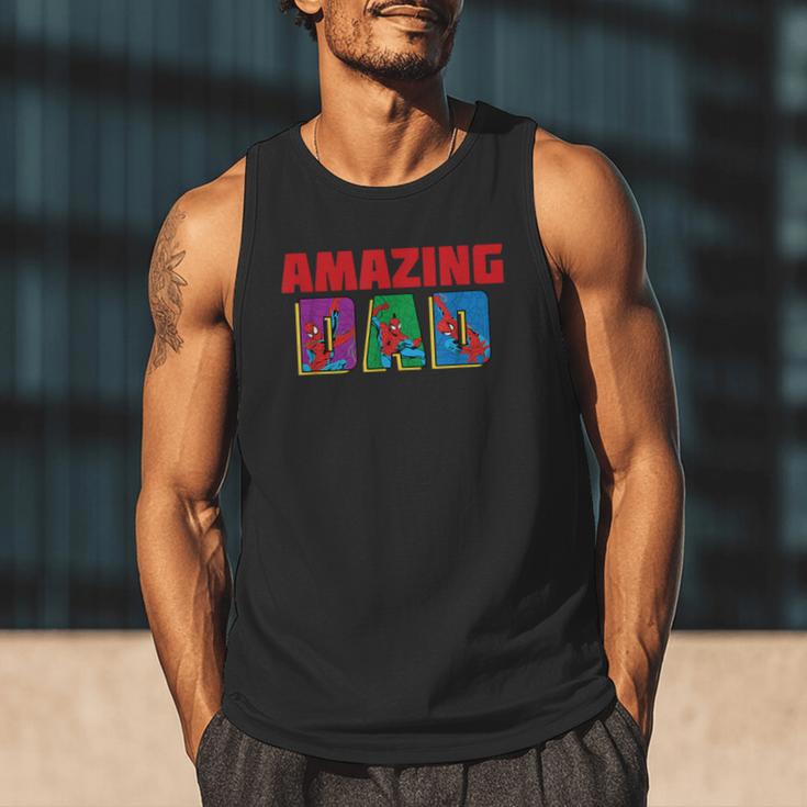 Marvel Spider-Man Amazing Dad Birthday Father’s Day Men Tank Top
