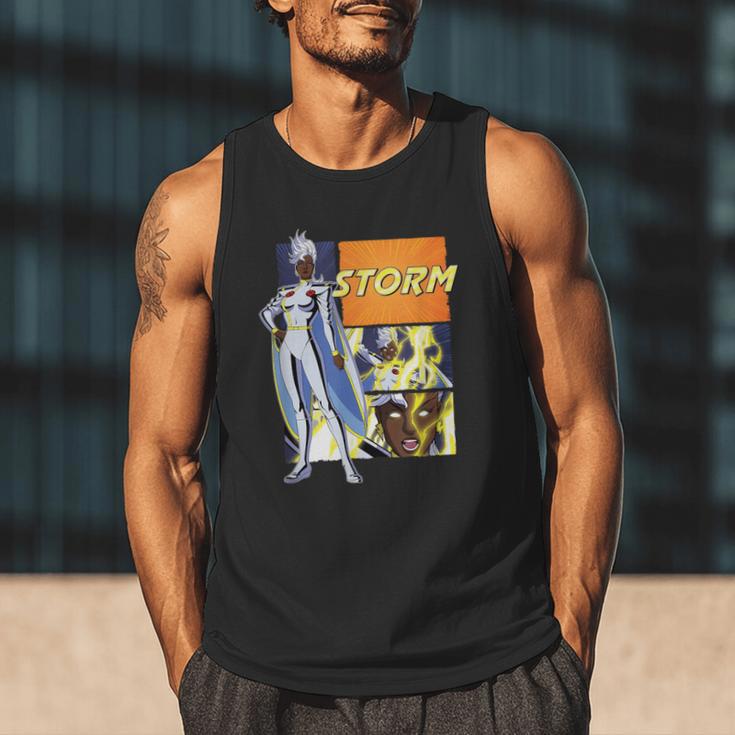 Marvel X-Men '97 Storm Vintage Classic Comic Book Panels Men Tank Top Marvel X-Men '97 Storm Vintage Classic Comic Book Panels Men Tank Top