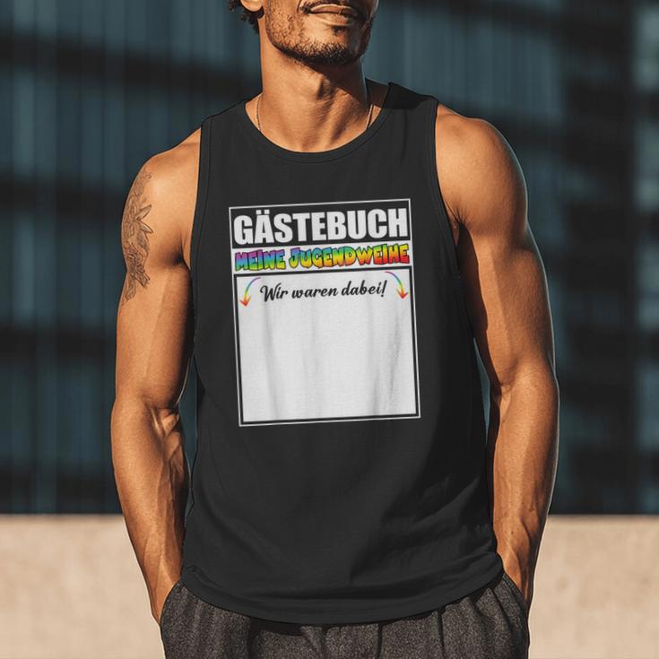 Meine Jugendweihe Guest Book Colourful Wir Waren Dabei MäDchen German Men Tank Top