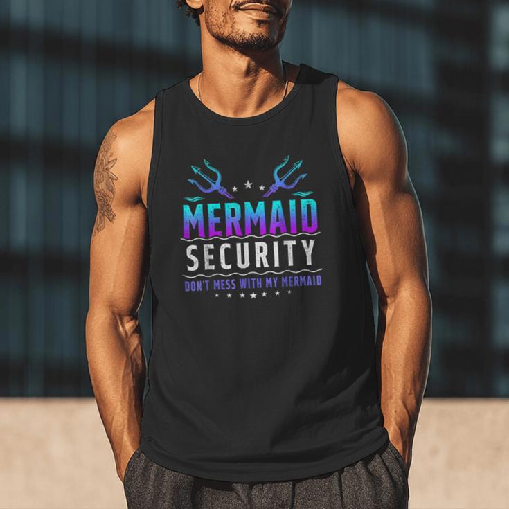 Mermaid Security Don't Mess With My Mermaid Merman Mer Dad Men Tank Top Mermaid Security Don't Mess With My Mermaid Merman Mer Dad Men Tank Top