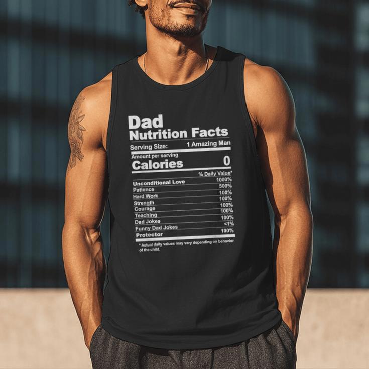 Miftees Fathers Day Tees Dad Nutrition Facts Men Tank Top Miftees Fathers Day Tees Dad Nutrition Facts Men Tank Top