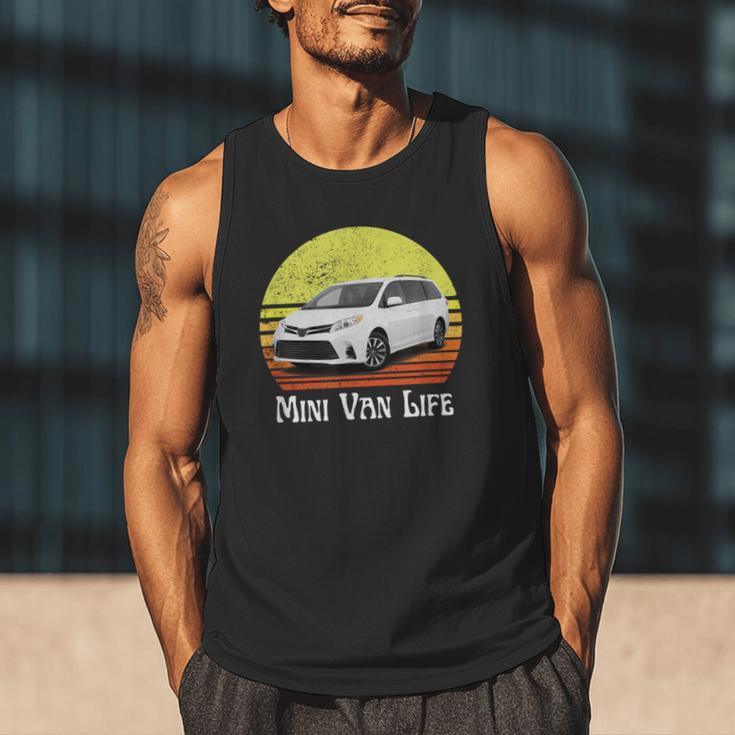 Mini Van Life Soccer Mom Dad Parent For Parents Men Tank Top