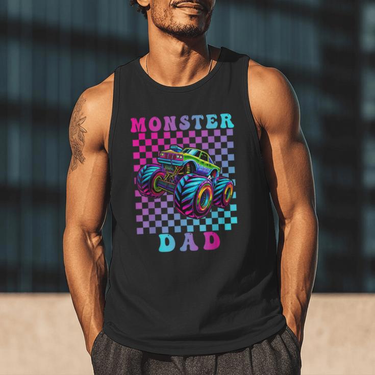 Monster Truck Dad Family Matching Shirt Truck Lovers Men Tank Top Monster Truck Dad Family Matching Shirt Truck Lovers Men Tank Top