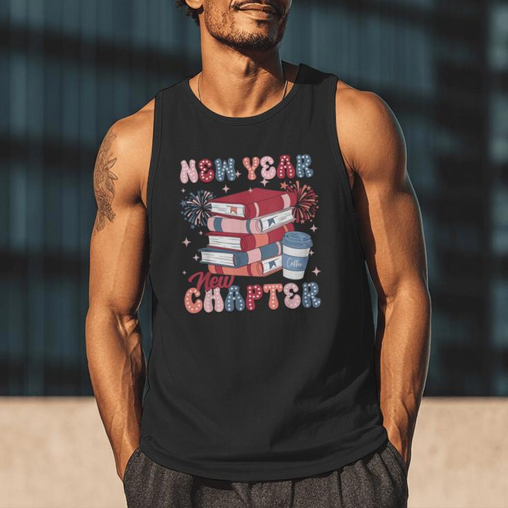 New Year New Chapter Happy New Year 2025 Book Lover Men Tank Top New Year New Chapter Happy New Year 2025 Book Lover Men Tank Top
