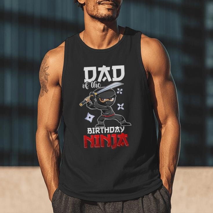 Ninja Favor Shirt For Men Dad Of The Birthday Boy Men Tank Top