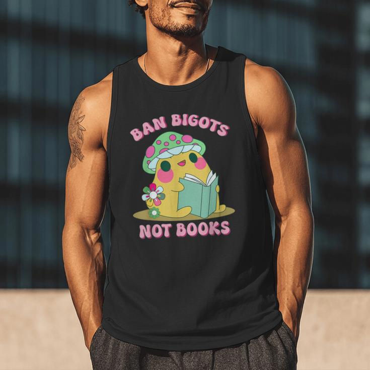Do Not Forbid Fanatics Books Funny Mushroom Books Reading Men Tank Top
