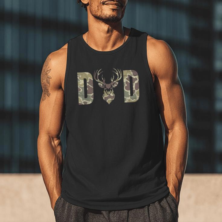 Old School Camo Dad Hunting Camouflage Deer Father's Day Men Tank Top Old School Camo Dad Hunting Camouflage Deer Father's Day Men Tank Top
