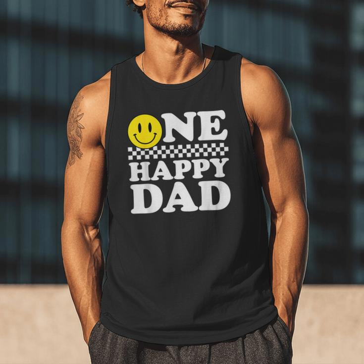 One Happy Dude Dad 1st Birthday Family Matching Men Tank Top