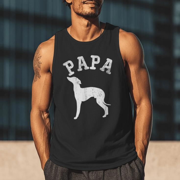 Papa ITALIAN GREYHOUND For Dad Men Tank Top