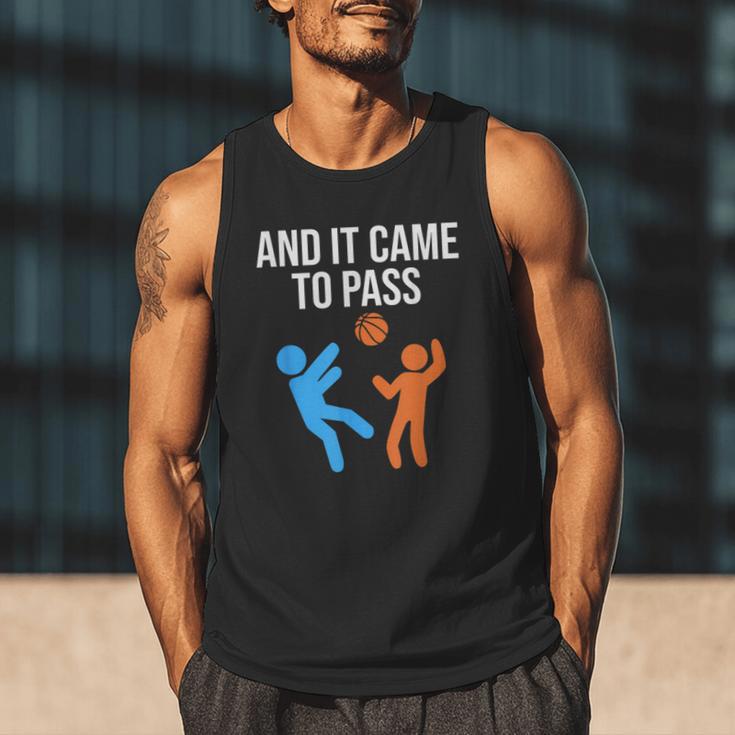 And It Came To Pass Book Of Mormon LDS Missionary Men Tank Top