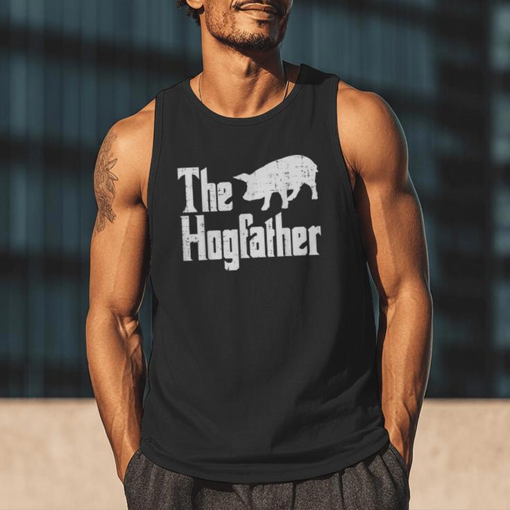 Pig The Hogfather Hog Dad Fathers Day Parody Papa Men Men Tank Top