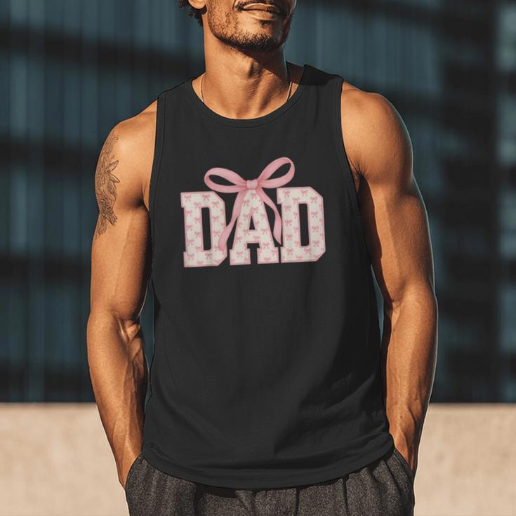 Pink Bow Dad Dad Life Best Dad Ever Father's Day Tees Men Tank Top Pink Bow Dad Dad Life Best Dad Ever Father's Day Tees Men Tank Top