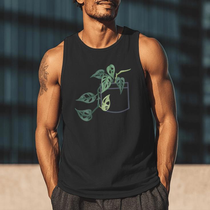 Plant Dad Plant Mom Grow Monstera Adansonii Urban Gardener Men Tank Top