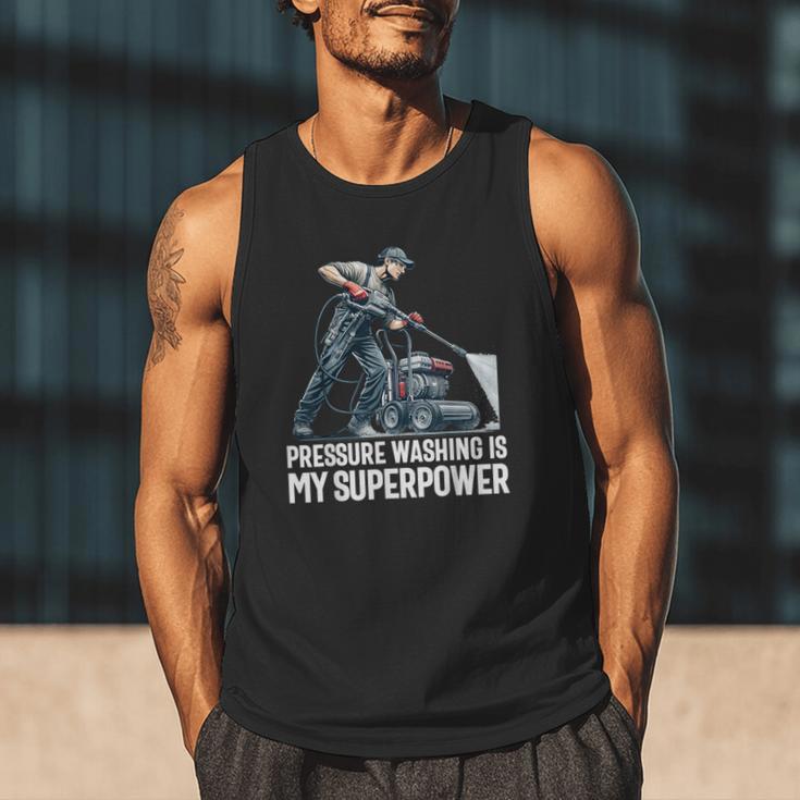 Power Washing Pressure Washing For Washer Dad Men Grandpa Men Tank Top