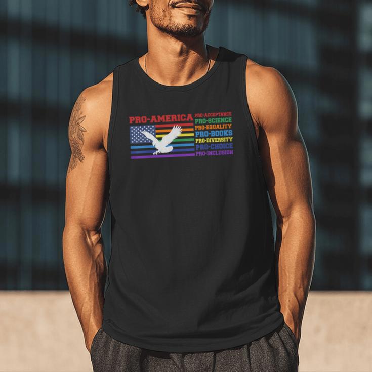 Pro America Pro Acceptance Pro Science Pro Equality Pro Book Men Tank Top Pro America Pro Acceptance Pro Science Pro Equality Pro Book Men Tank Top