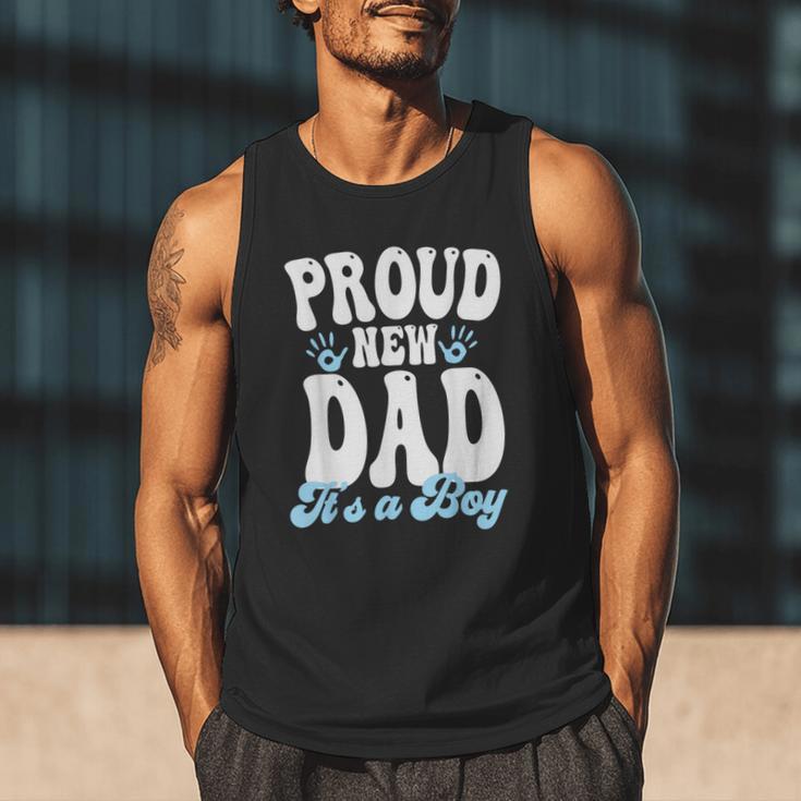 Proud New Dad It's A Boy Father To Be Soon To Be Dad Men Tank Top