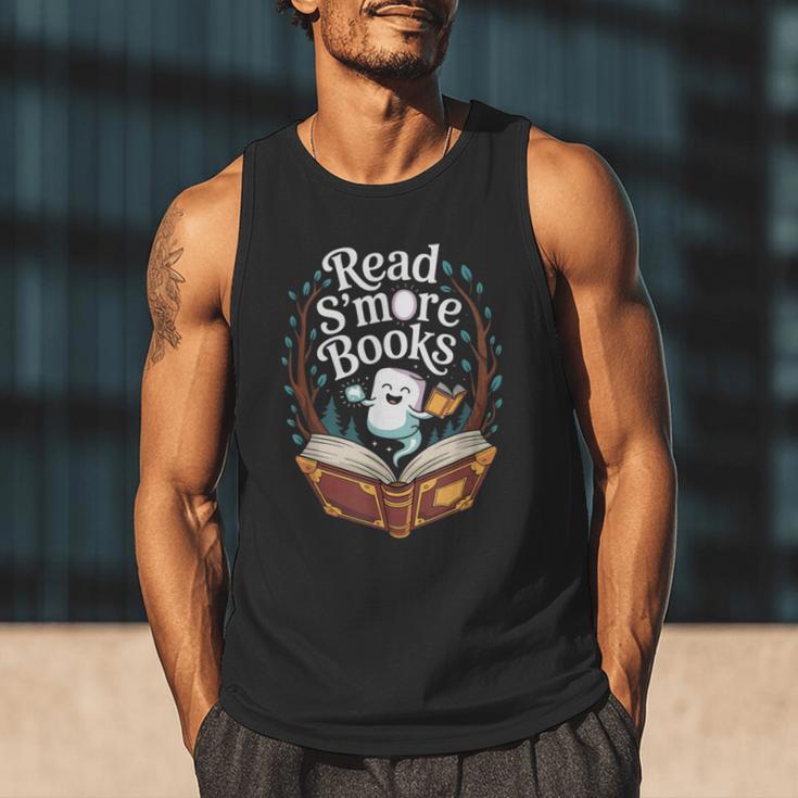 Read S'More Books Camping Outdoors Travel Campfire Men Tank Top Read S'More Books Camping Outdoors Travel Campfire Men Tank Top