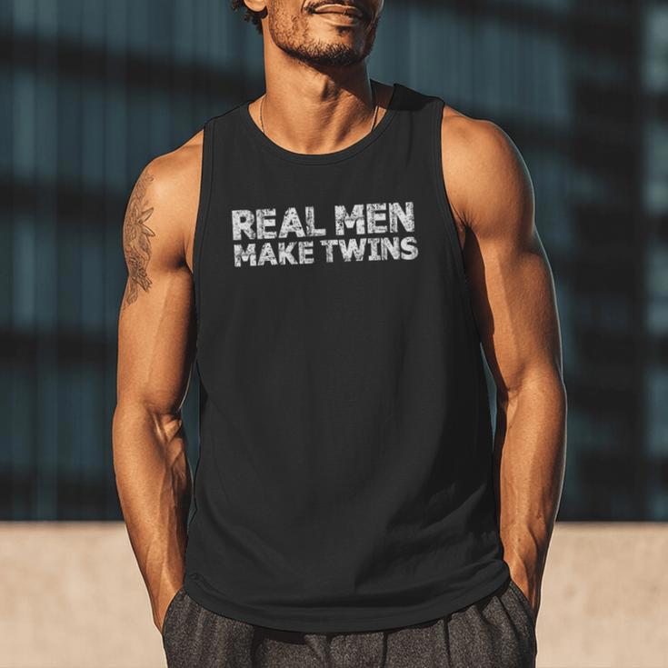 Real Men Make Twins T-Shirt Twin Dad Humor Tee Men Tank Top