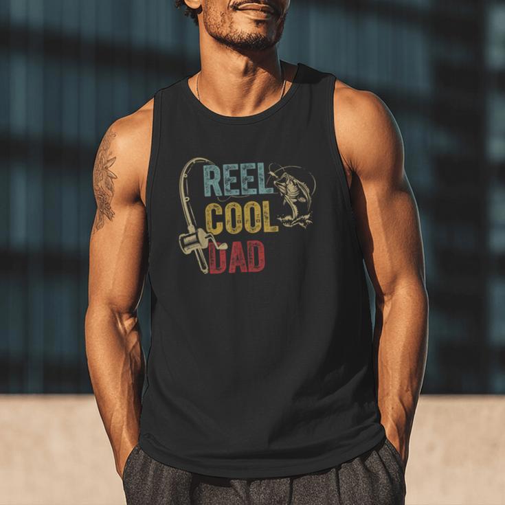 Reel Cool Dad Fishing Shirt Father's Day Fisherman Men Tank Top Reel Cool Dad Fishing Shirt Father's Day Fisherman Men Tank Top