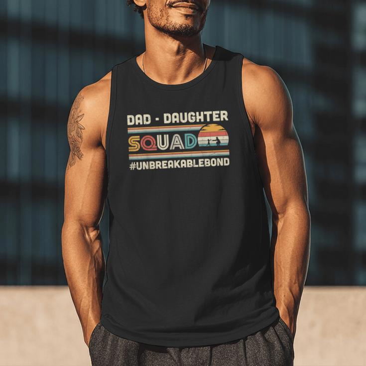 Retro Dad Daughter Squad Unbreakable Bond Father Daughter Men Tank Top