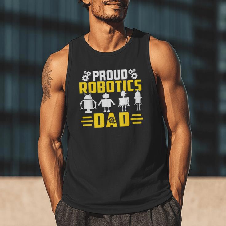 Robotics Father Robotics Dad Men Tank Top