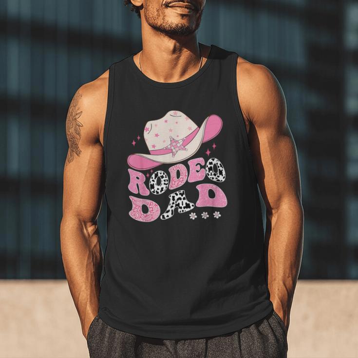 Rodeo Dad Pink Cowgirl 1St Birthday Family Matching Men Tank Top Rodeo Dad Pink Cowgirl 1St Birthday Family Matching Men Tank Top