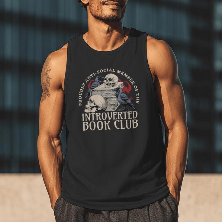 Sarcastic Proud Anti Social Member Of Introverted Book Club Men Tank Top