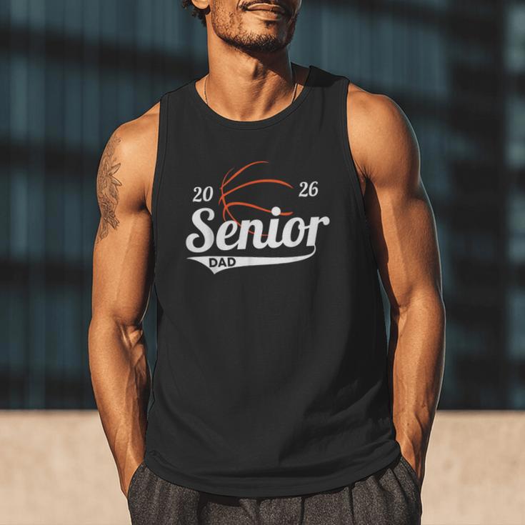 Senior Basketball Dad Class Of 2026 Graduation Graduate Men Tank Top