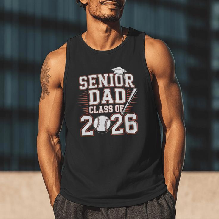 Senior Dad Class Of 2026 Graduate Baseball 2026 Graduation Men Tank Top