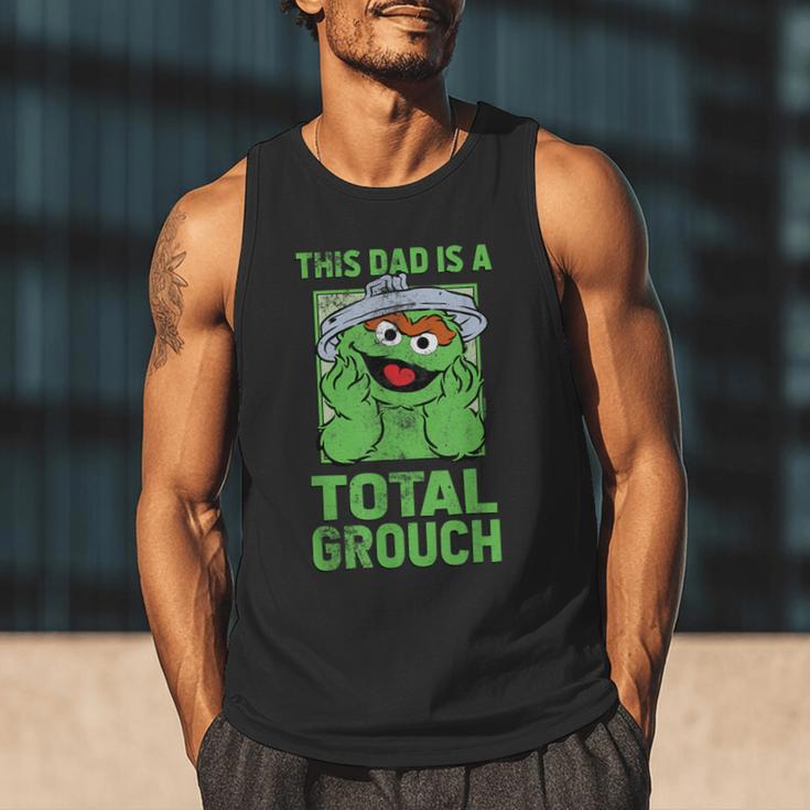 Sesame Street Father's Day Total Grouch Dad Men Tank Top