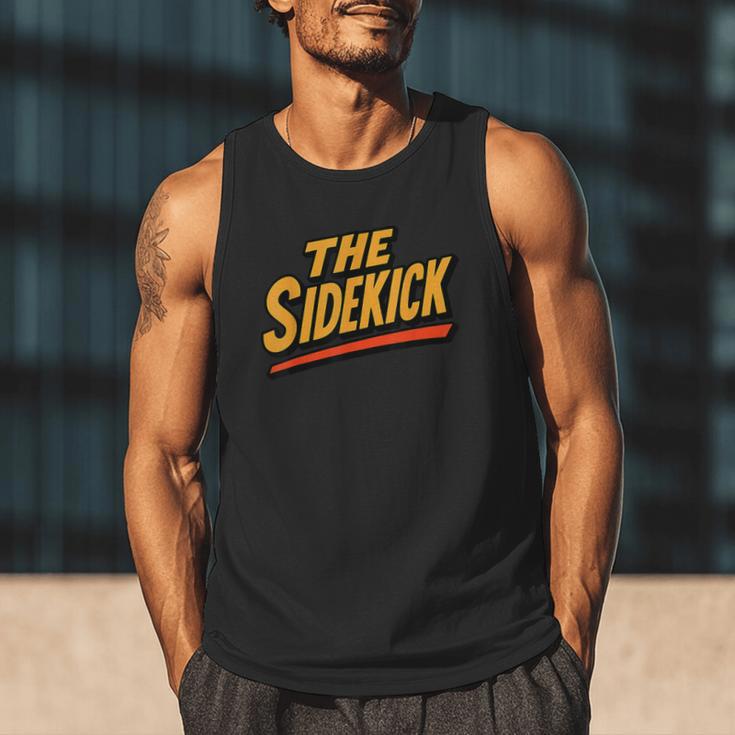 Sidekick Easy Halloween Matching Superhero Costume Dad Mom Men Tank Top