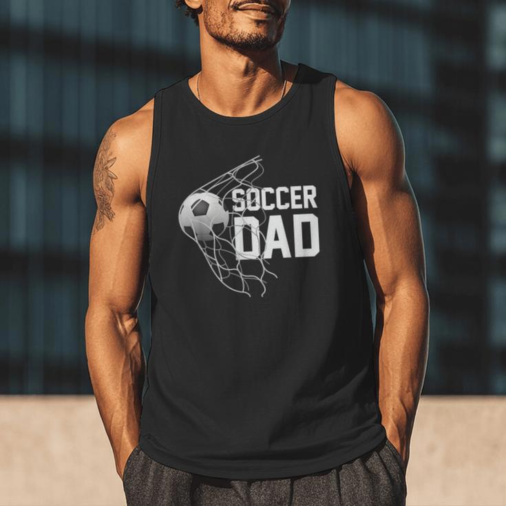 Soccer DAD Football Futbol Parents Goal Men Tank Top