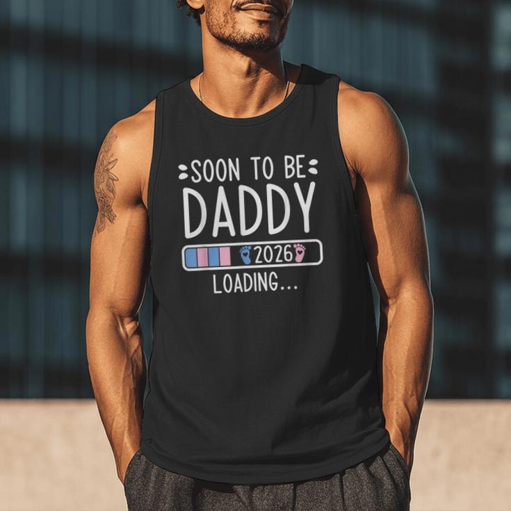 Soon To Be Daddy 2026 Loading Pregnancy Announcement 2026 Men Tank Top