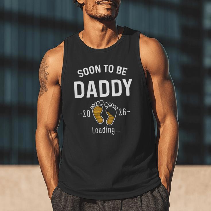 Soon To Be Daddy Est 2026 Loading First Time Dad Men Tank Top