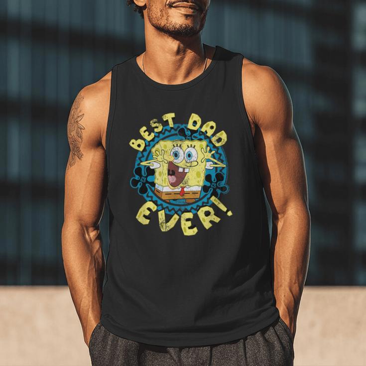 Spongebob Squarepants Father's Day Best Dad Ever Men Tank Top