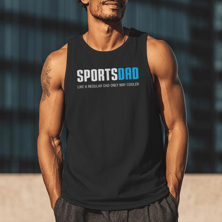 Sports Dad Shirt Cute Father's Day Men Tank Top