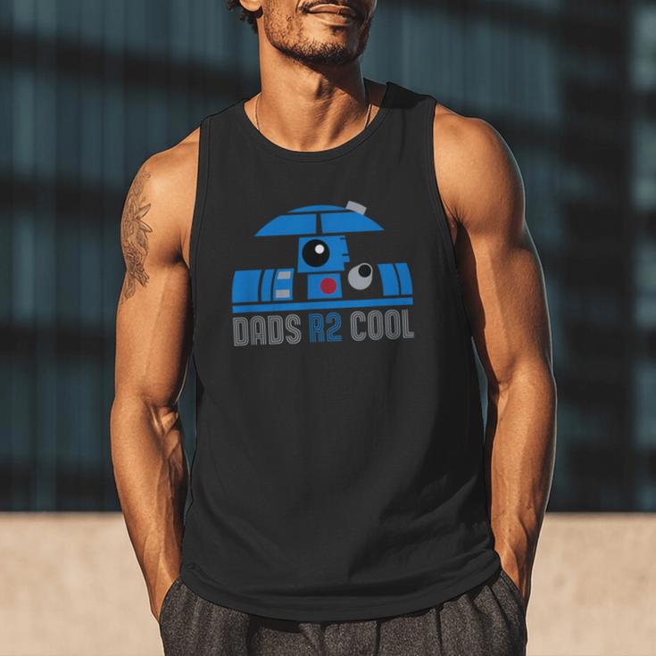 Star Wars Father's Day R2-D2 Dad's R 2 Cool Pun Men Tank Top