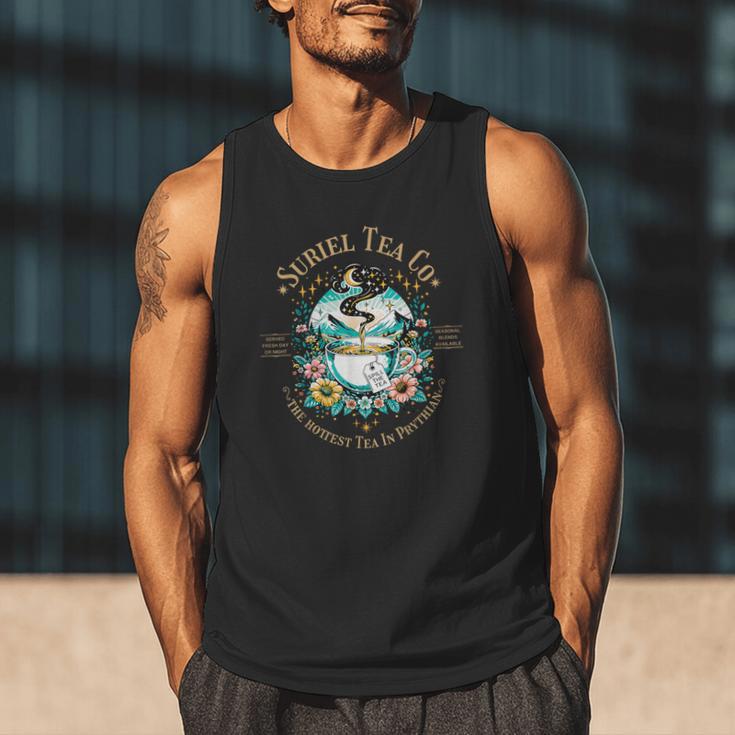 Suriel Tea Spicy Fantasy Romantasy Readers Booktok Bookish Men Tank Top