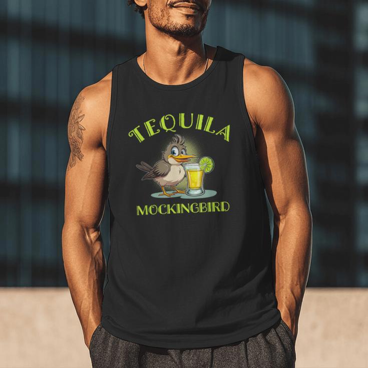 Tequila Mockingbird For Book Lovers And Writers Men Tank Top