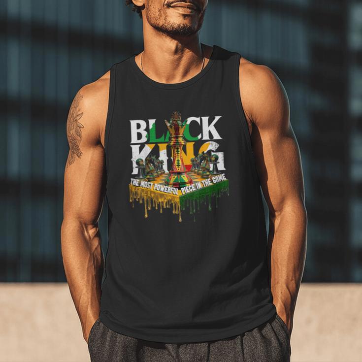 History I Am Black Man King Dad Melanin Men Women Men Tank Top