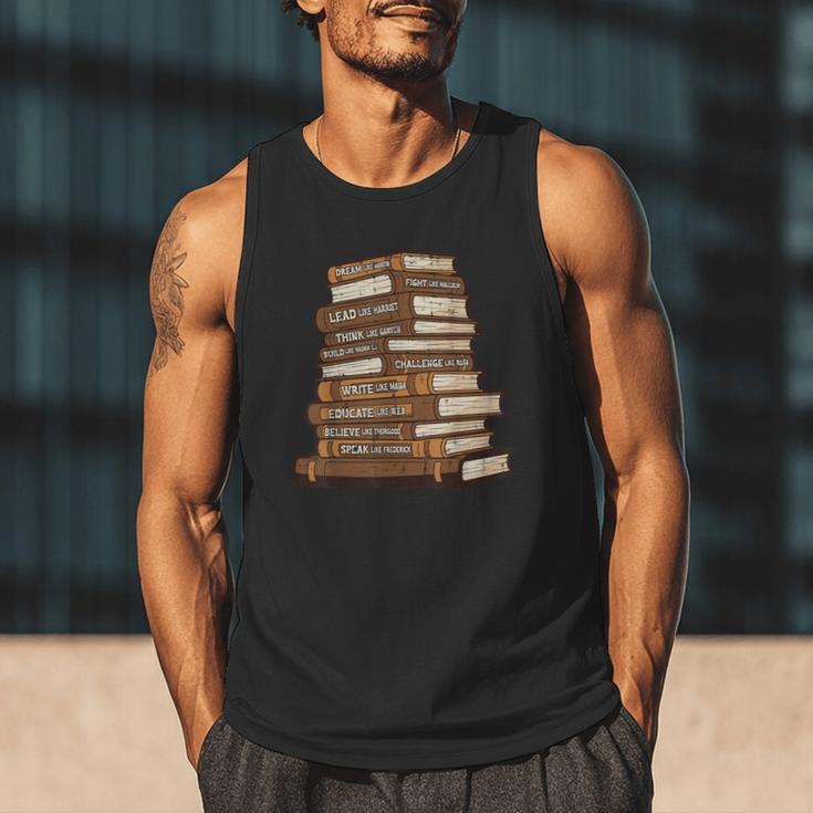 History Books Dream Like Martin African Women Men Kids Men Tank Top